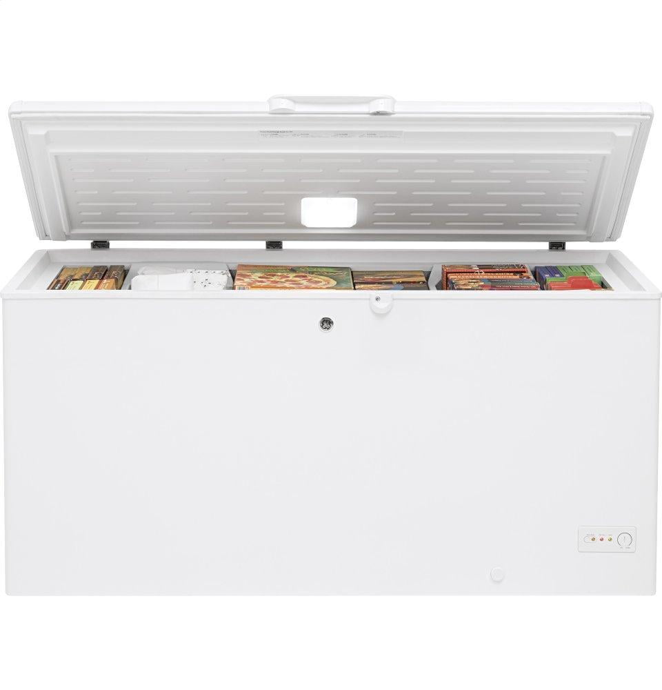 Ge Appliances FCM16DLWW Ge® 15.7 Cu. Ft. Manual Defrost Chest Freezer