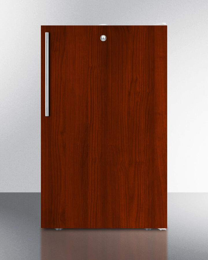 Summit FS407LBIIFADA Ada Compliant 20" Wide Built-In Undercounter All-Freezer For General Purpose Use, -20 C Capable With A Lock And Integrated Door Frame For Full Overlay Panels