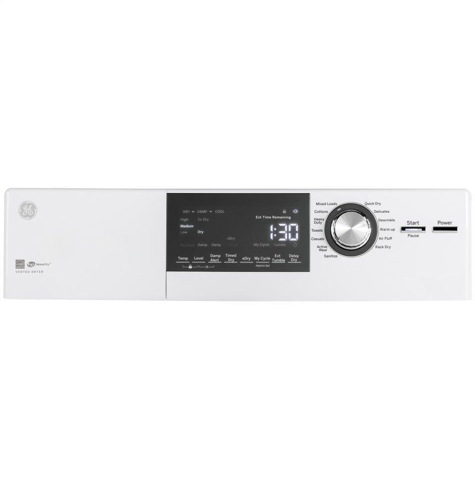 Ge Appliances GFD14ESSNWW Ge® 24" 4.3 Cu.Ft. Front Load Vented Electric Dryer With Stainless Steel Basket