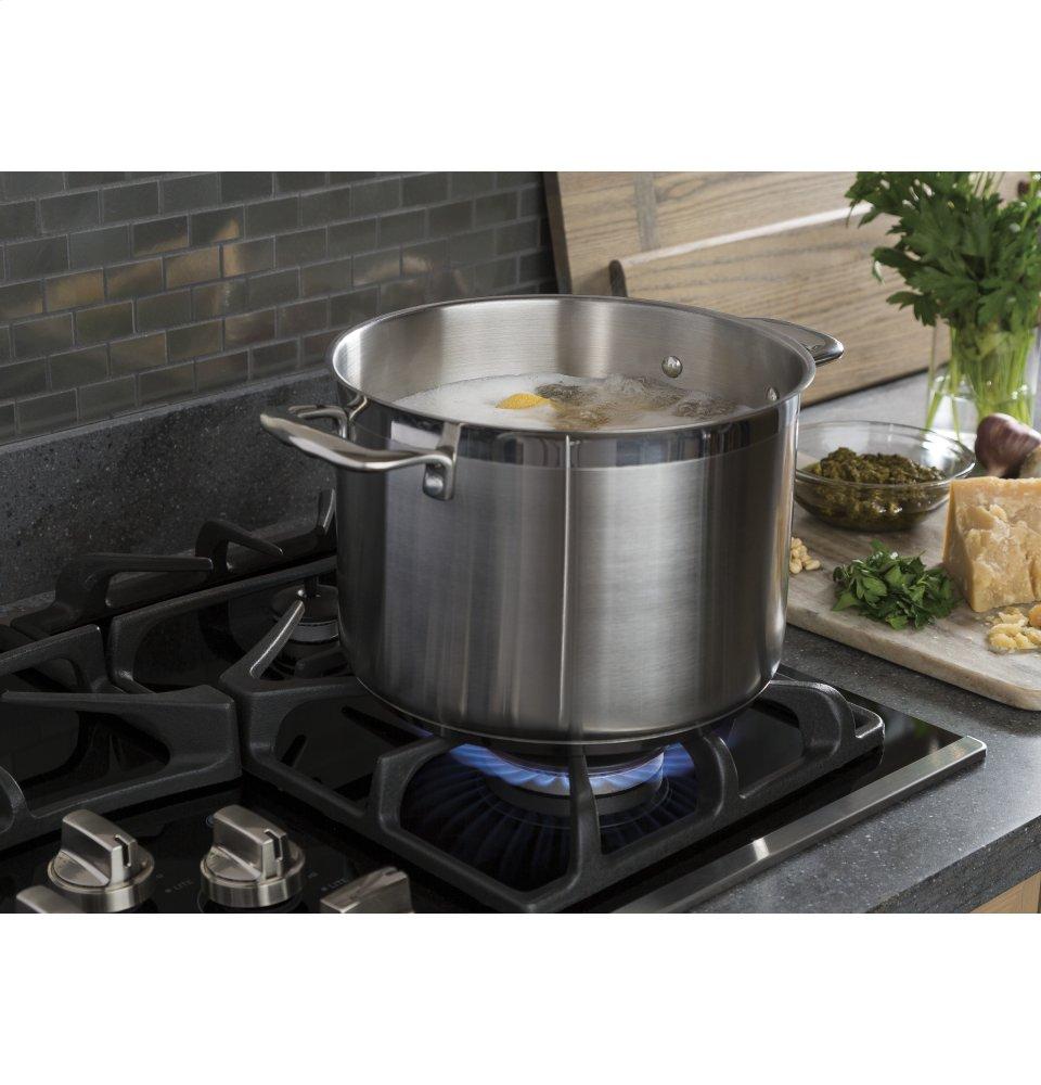 Ge Appliances JGP5536SLSS Ge® 36" Built-In Gas On Glass Cooktop With 5 Burners And Dishwasher Safe Grates