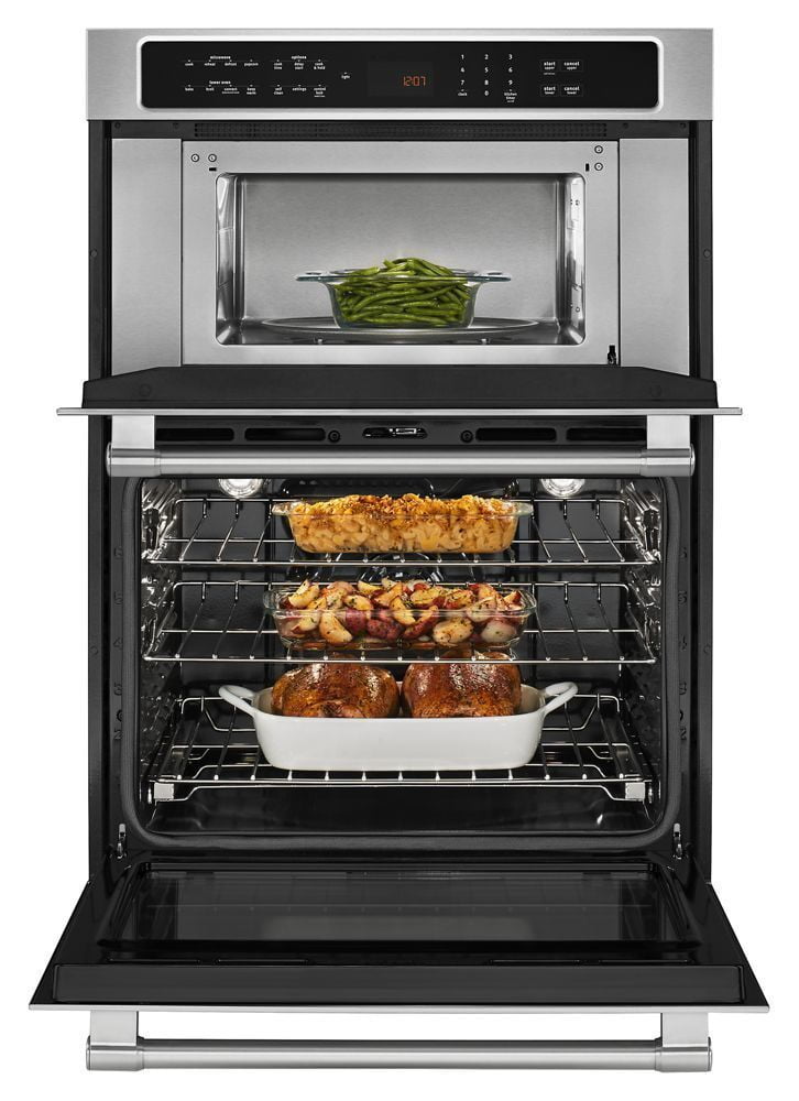 Maytag MMW9730FZ 30-Inch Wide Combination Wall Oven With True Convection - 6.4 Cu. Ft.