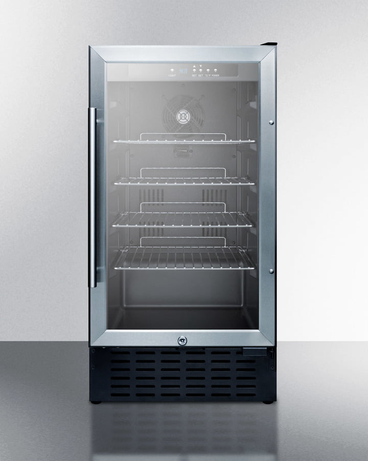 Summit SCR1841BCSS 18" Wide Built-In Beverage Center