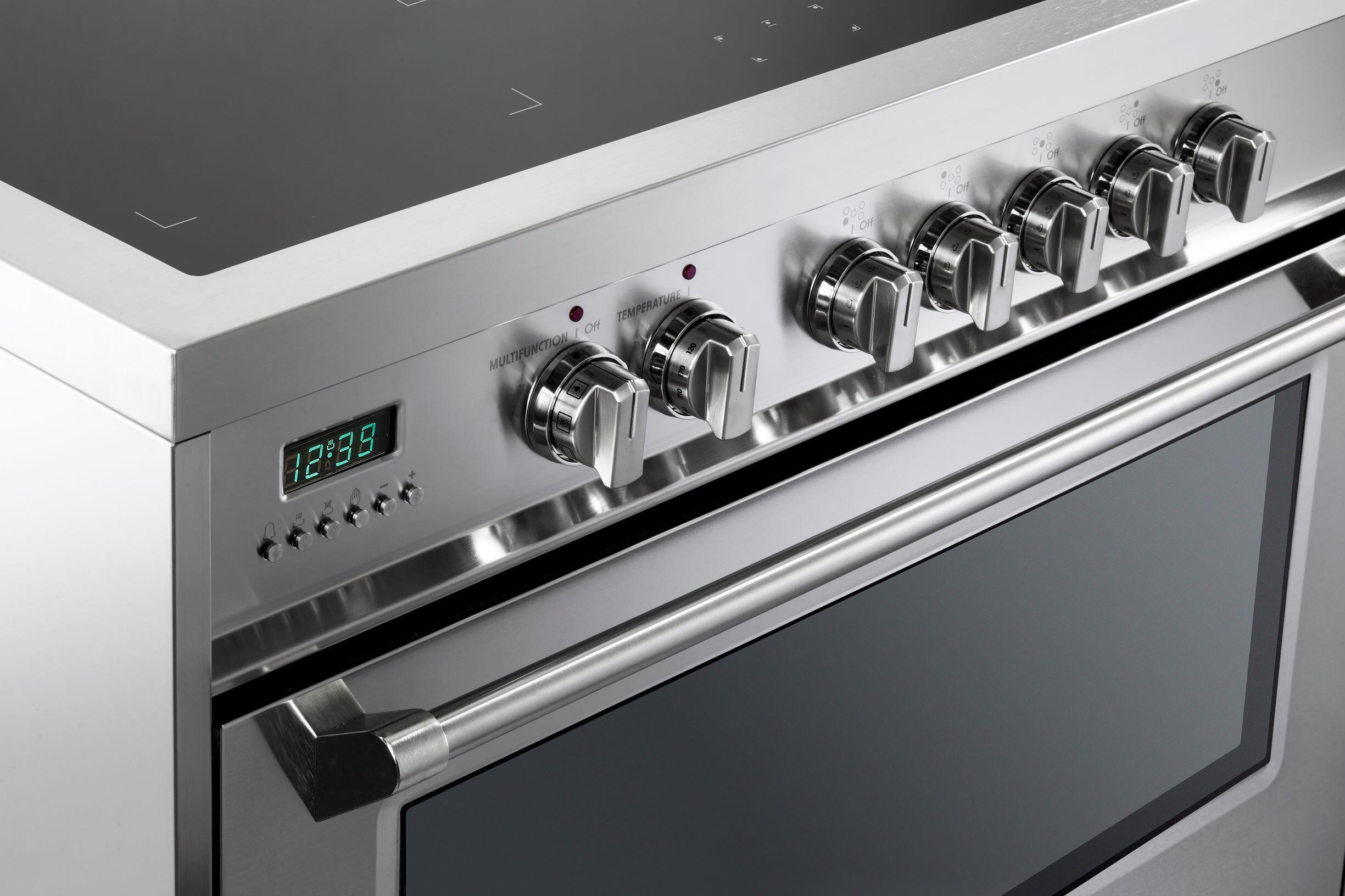 Verona VDFSIE365SS Stainless Steel 36" Designer Induction Range