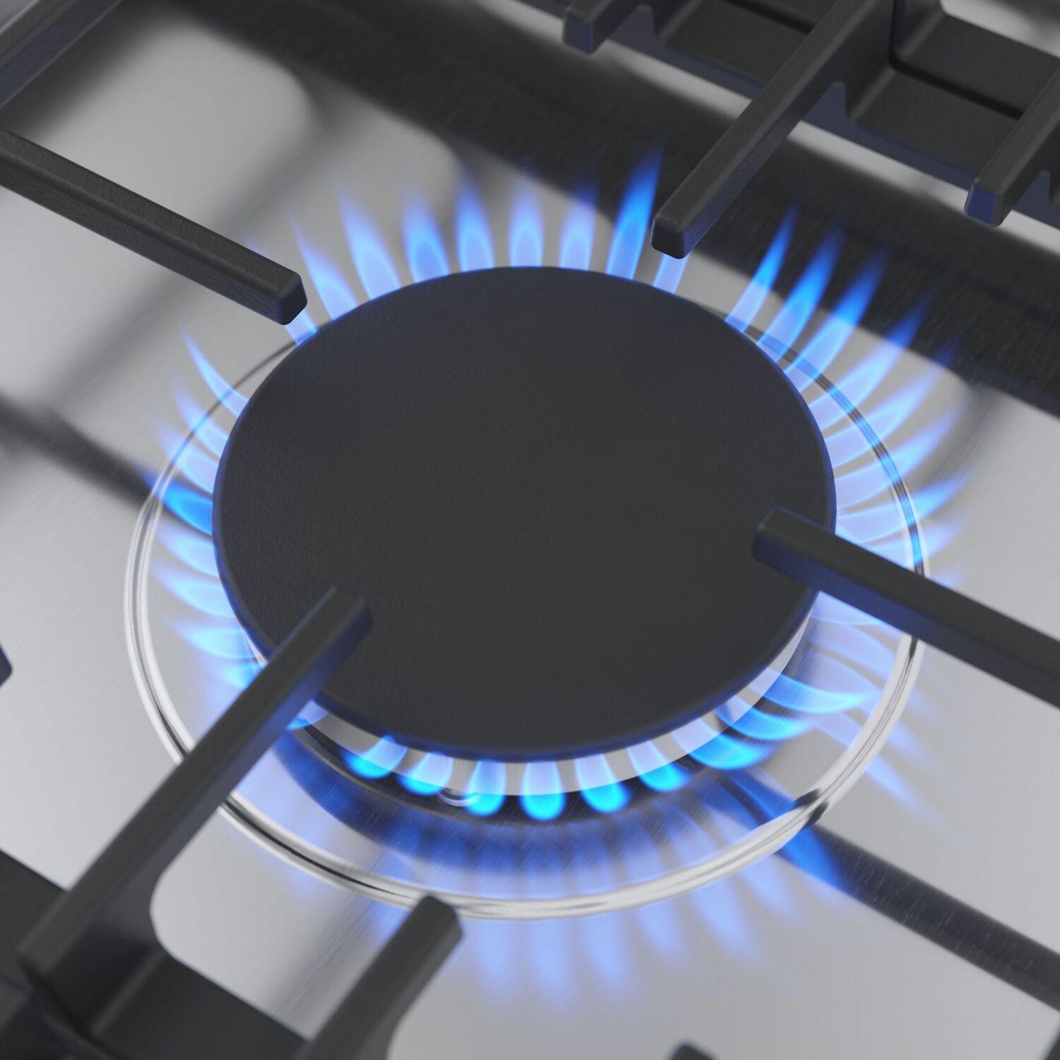 Bosch NGM5058UC 500 Series Gas Cooktop 30'' Stainless Steel Ngm5058Uc