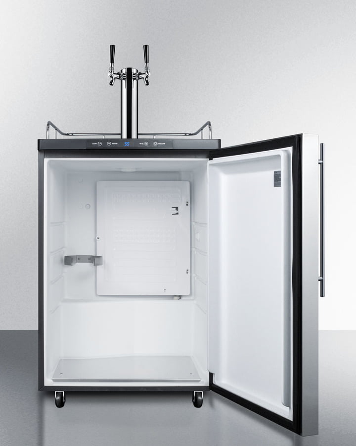 Summit SBC635MBISSHVTWIN 24" Wide Built-In Kegerator