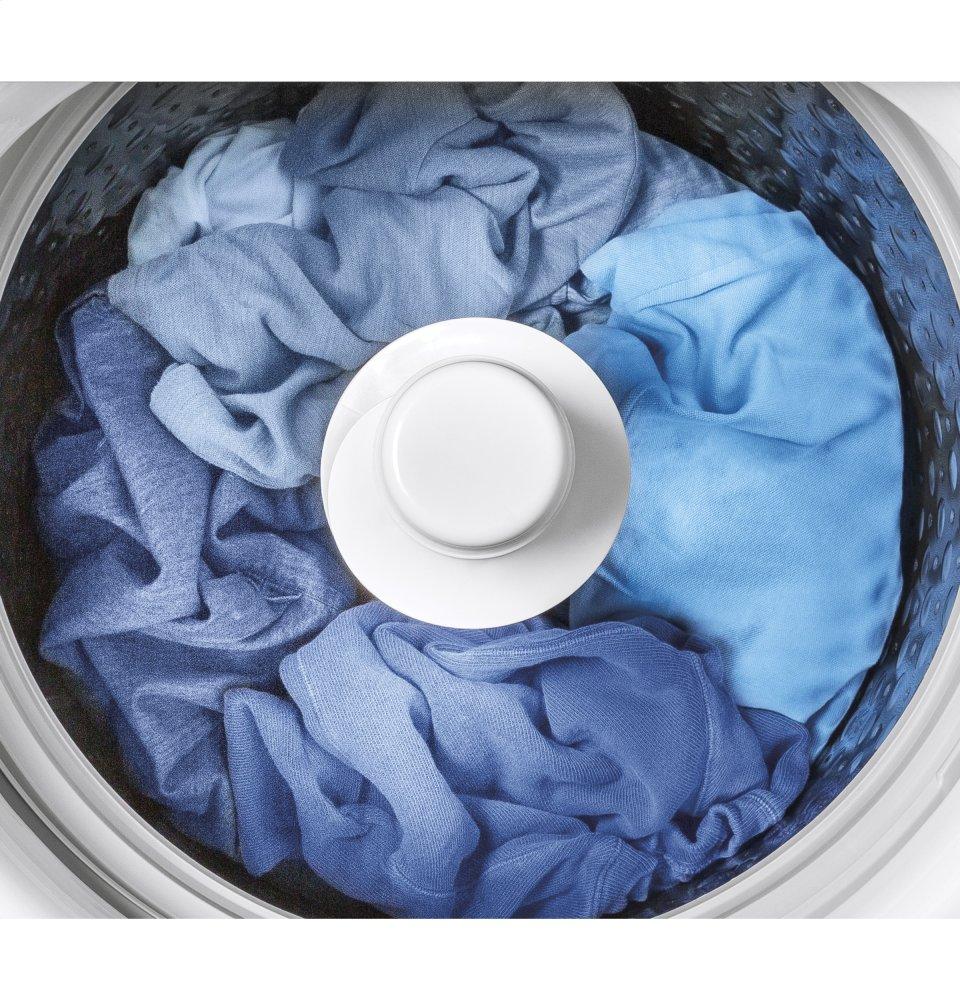 Ge Appliances GTW845CSNWS Ge® 5.0 Cu. Ft. Capacity Smart Washer With Sanitize W/Oxi And Smartdispense