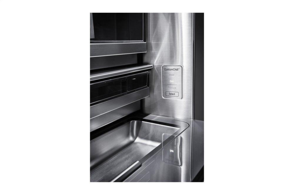 Lg LUPXC2386N Lg Signature 23 Cu. Ft. Smart Wi-Fi Enabled Instaview™ Door-In-Door® Counter-Depth Refrigerator