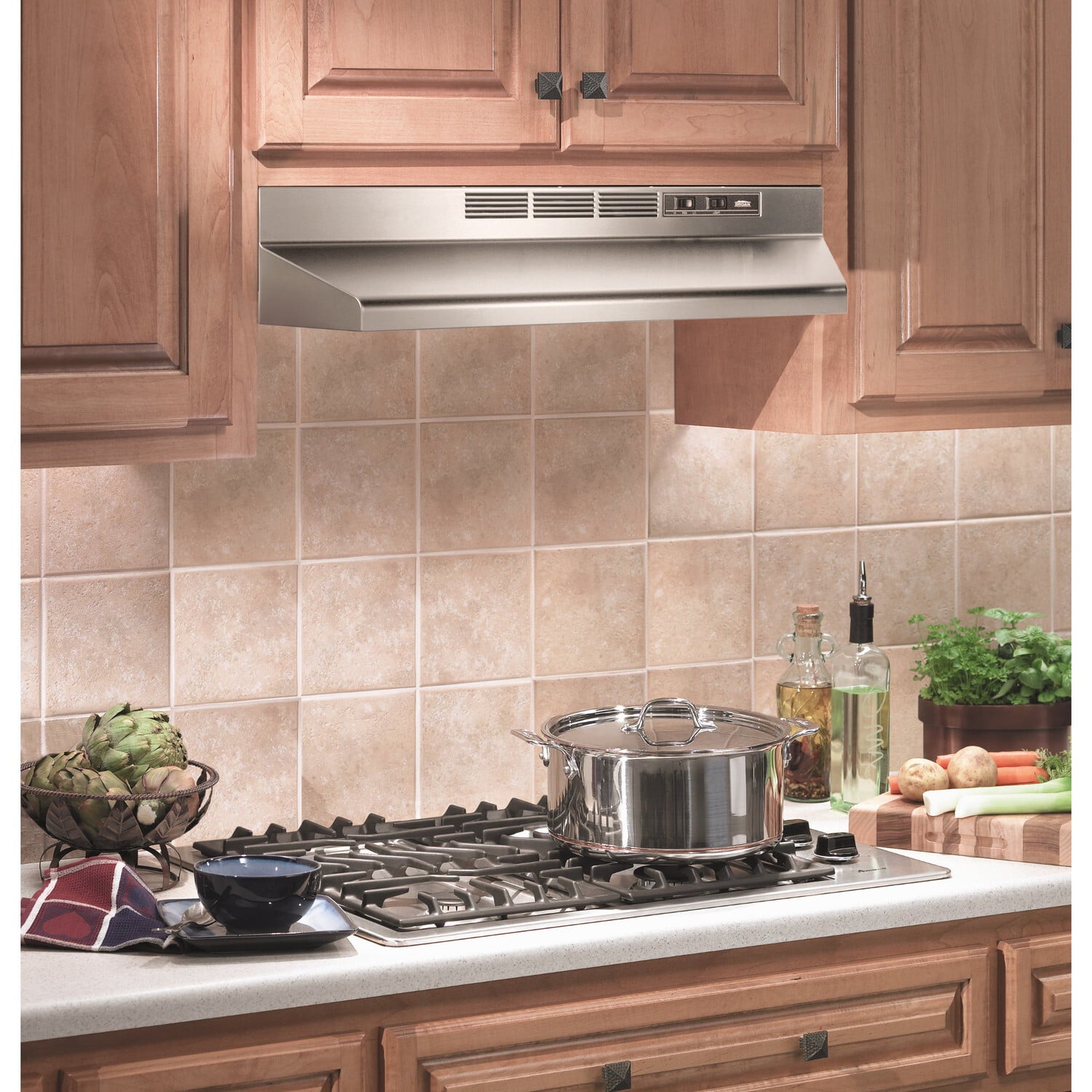 Broan BUEZ130SS Broan® 30-Inch Ductless Under-Cabinet Range Hood W/ Easy Install System, Stainless Steel