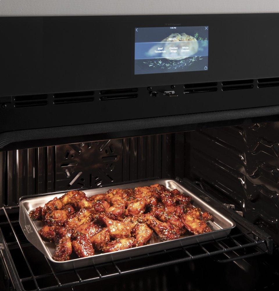 Ge Appliances PTD9000SNSS Ge Profile™ 30" Smart Built-In Convection Double Wall Oven With In-Oven Camera And No Preheat Air Fry