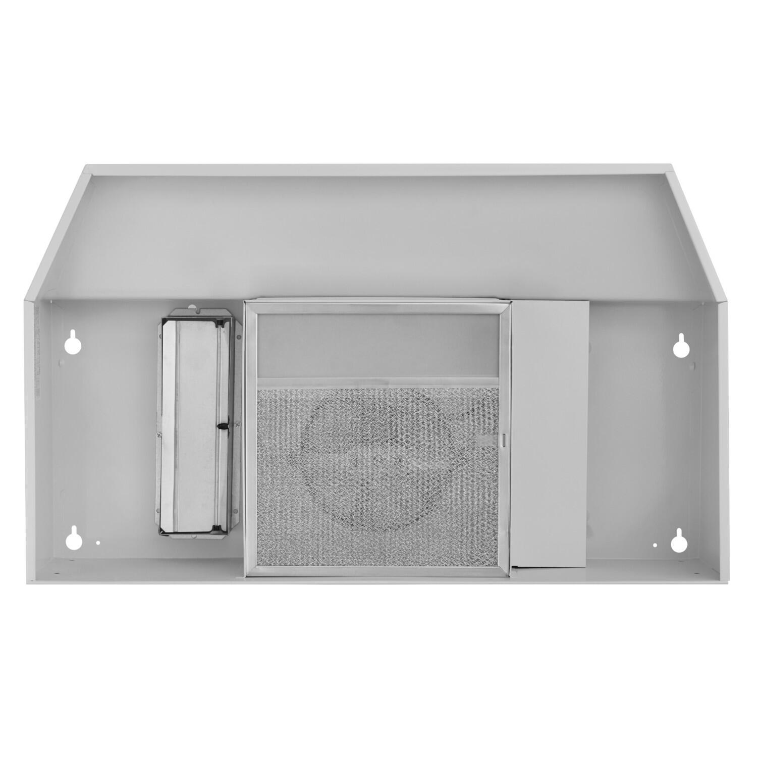 Broan BUEZ330WW Broan® 30-Inch Convertible Under-Cabinet Range Hood W/ Easy Install System, 220 Cfm, White