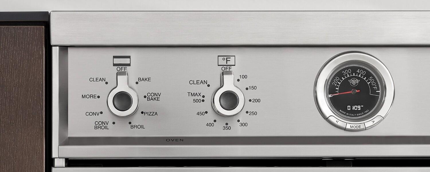 Bertazzoni PRO304IFEPNET 30 Inch Induction Range, 4 Heating Zones, Electric Self-Clean Oven Nero