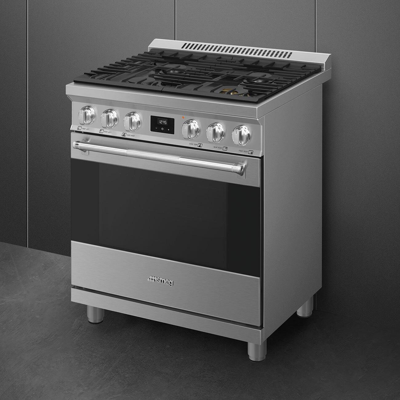 Smeg SPR30UGGX Range Stainless Steel Spr30Uggx
