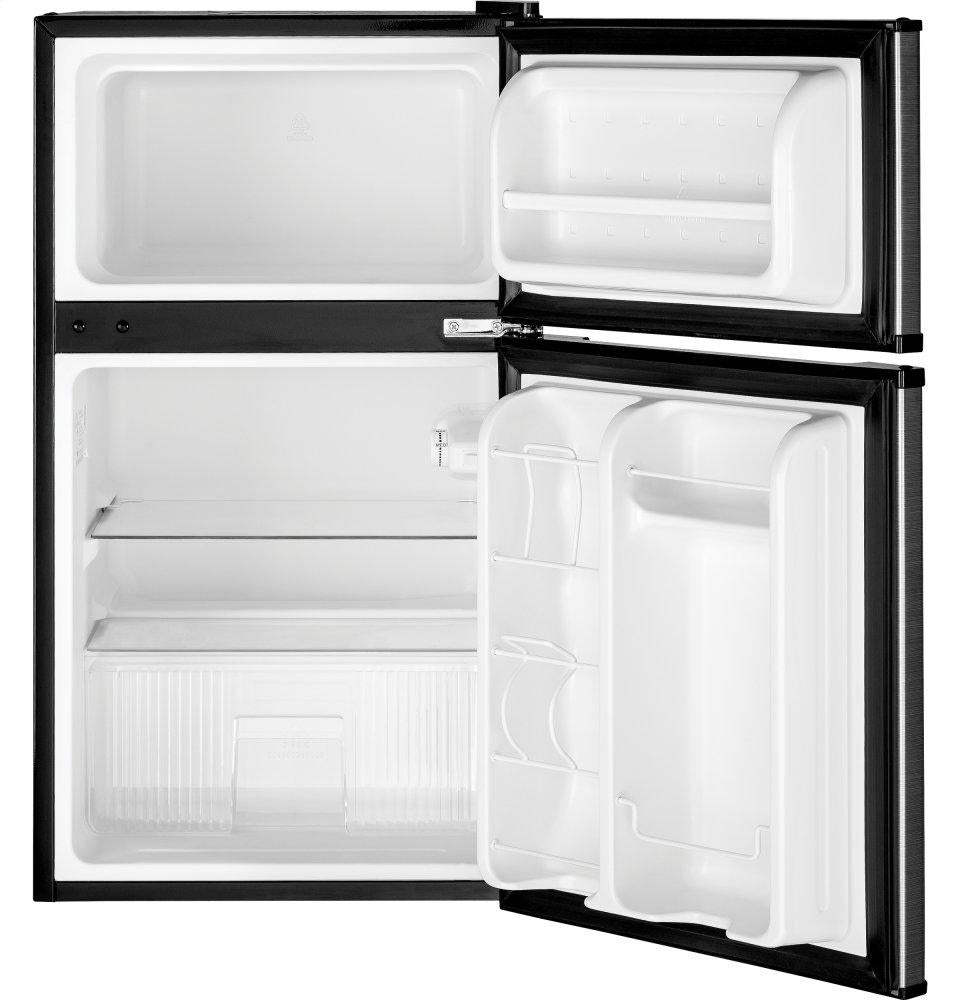 Ge Appliances GDE03GLKLB Ge® Double-Door Compact Refrigerator