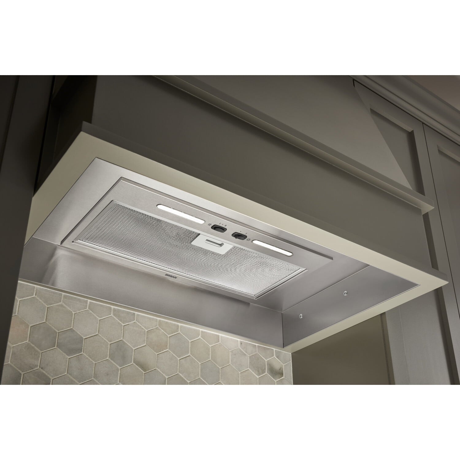 Broan PM250SSP Broan® 20-1/2-Inch Custom Range Hood Power Pack, Stainless Steel, 250 Cfm