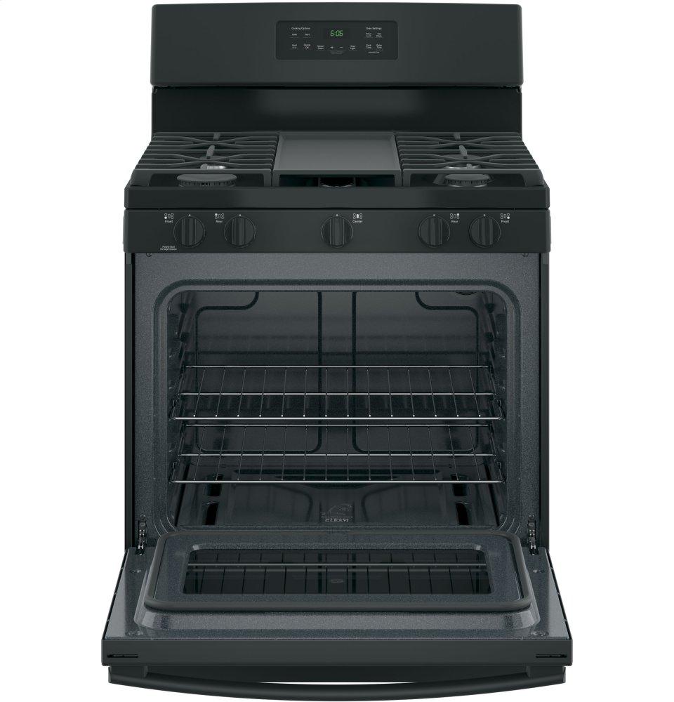 Ge Appliances JGBS66DEKBB Ge® 30" Free-Standing Gas Range