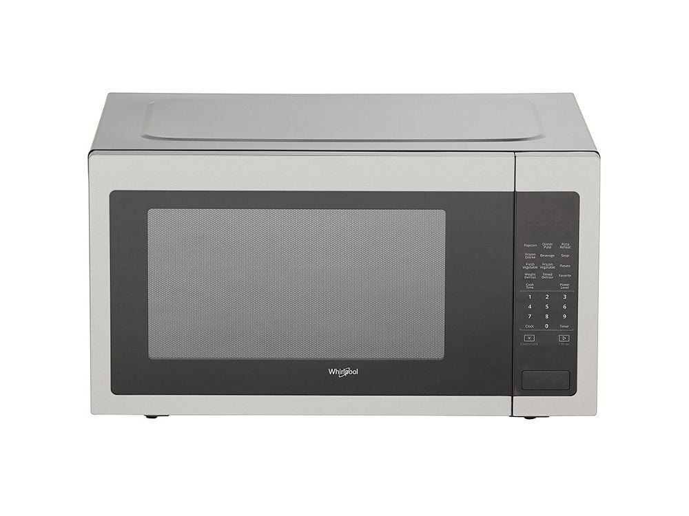Whirlpool WMC50522HS 2.2 Cu. Ft. Countertop Microwave With 1,200-Watt Cooking Power