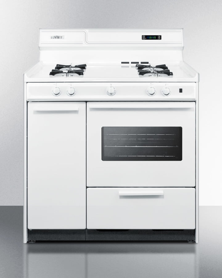 Summit WNM4307KW 36" Wide Gas Range