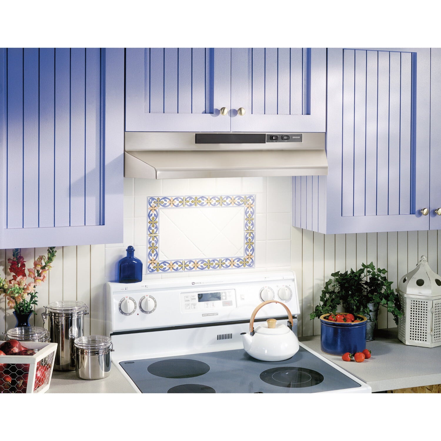 Broan BUEZ330SS Broan® 30-Inch Convertible Under-Cabinet Range Hood W/ Easy Install System, 220 Cfm, Stainless Steel