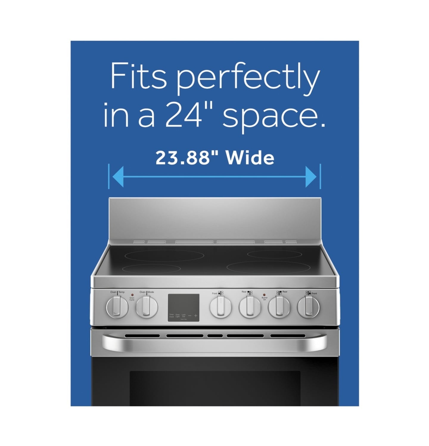 Haier QAS740RMSS 24" 2.9 Cu. Ft. Electric Range