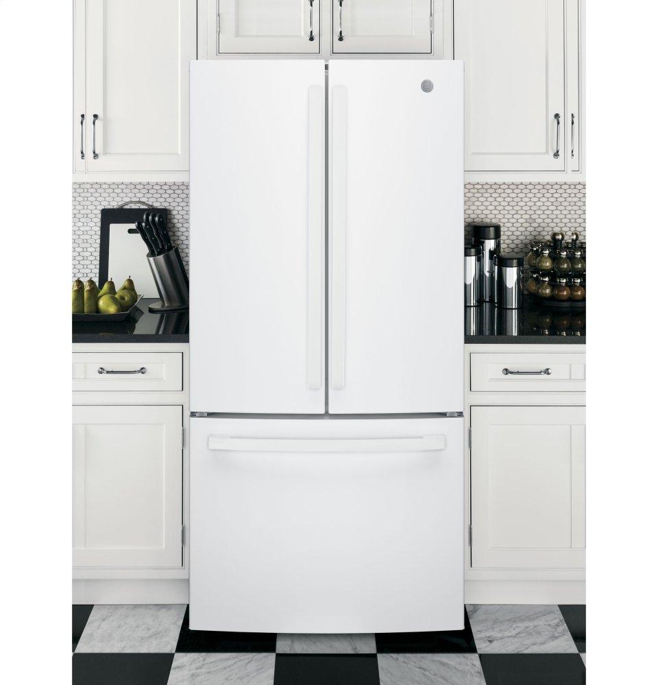 Ge Appliances GNE27JGMWW Ge® Energy Star® 27.0 Cu. Ft. French-Door Refrigerator