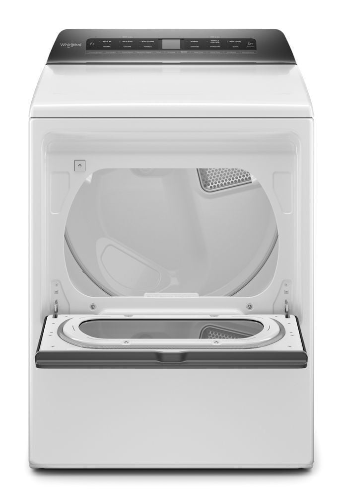 Whirlpool WED6120HW 7.4 Cu. Ft. Smart Capable Top Load Electric Dryer