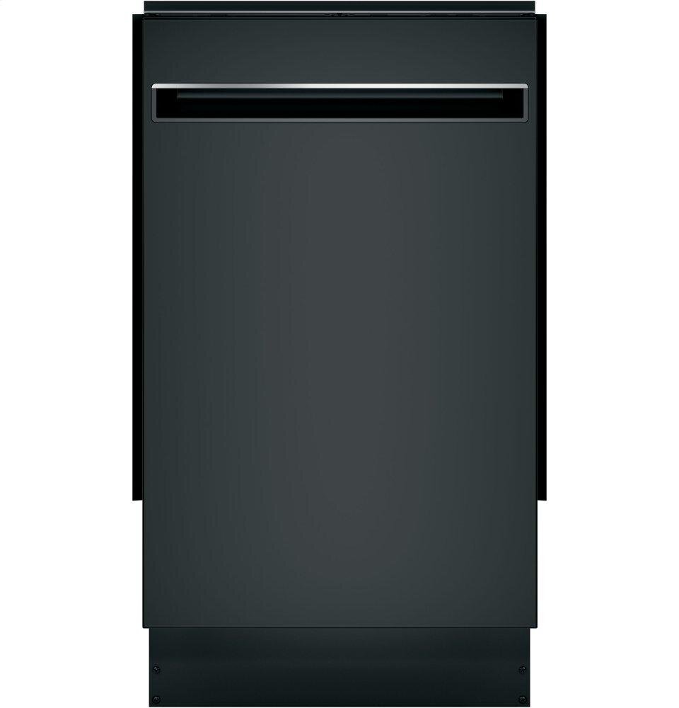 Ge Appliances PDT145SGLBB Ge Profile™ 18" Ada Compliant Stainless Steel Interior Dishwasher With Sanitize Cycle