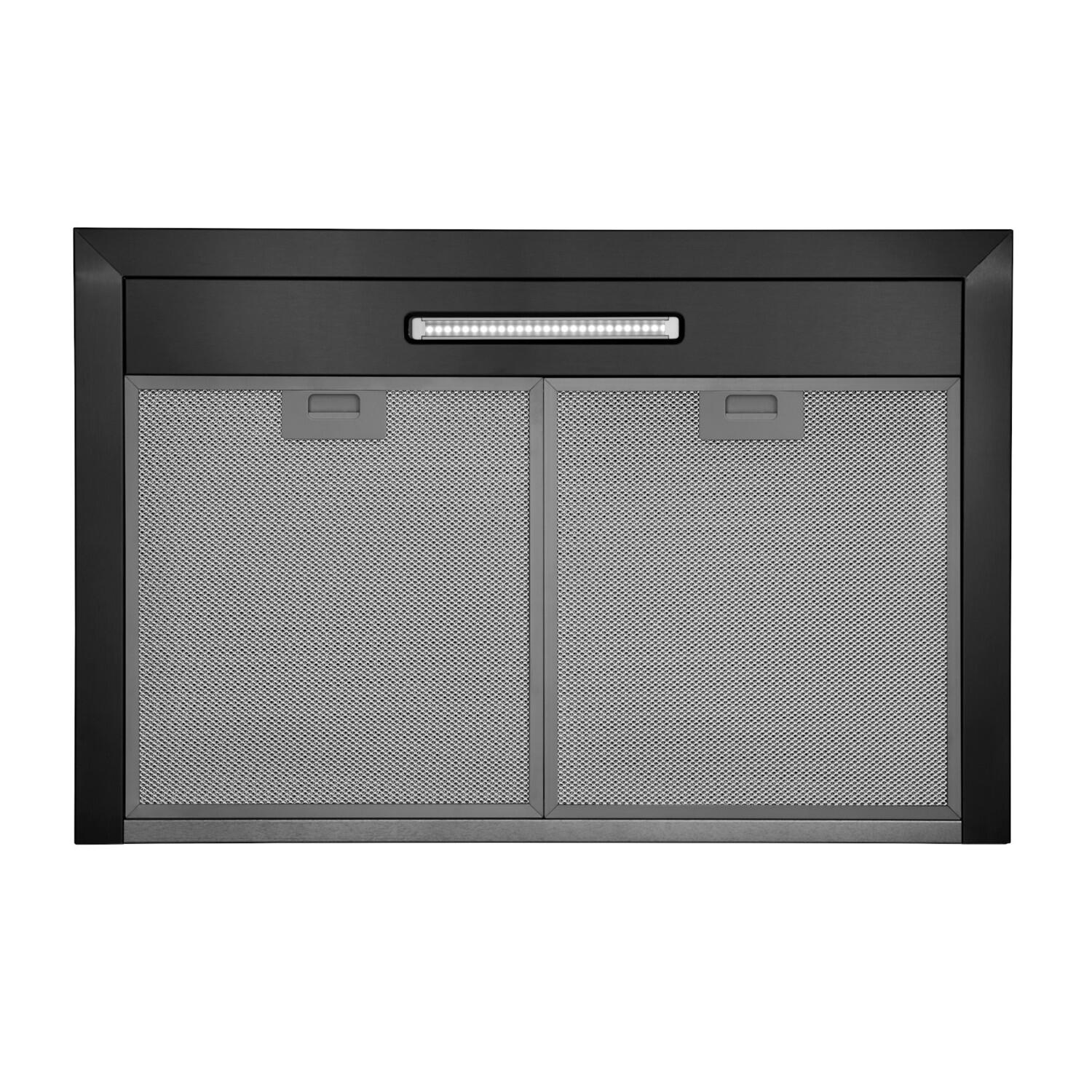Broan EW4336BLS Broan® Elite Ew43 Series 36-Inch Convertible T-Style Wall Mount Chimney Range Hood, 460 Max Blower Cfm, Black Stainless