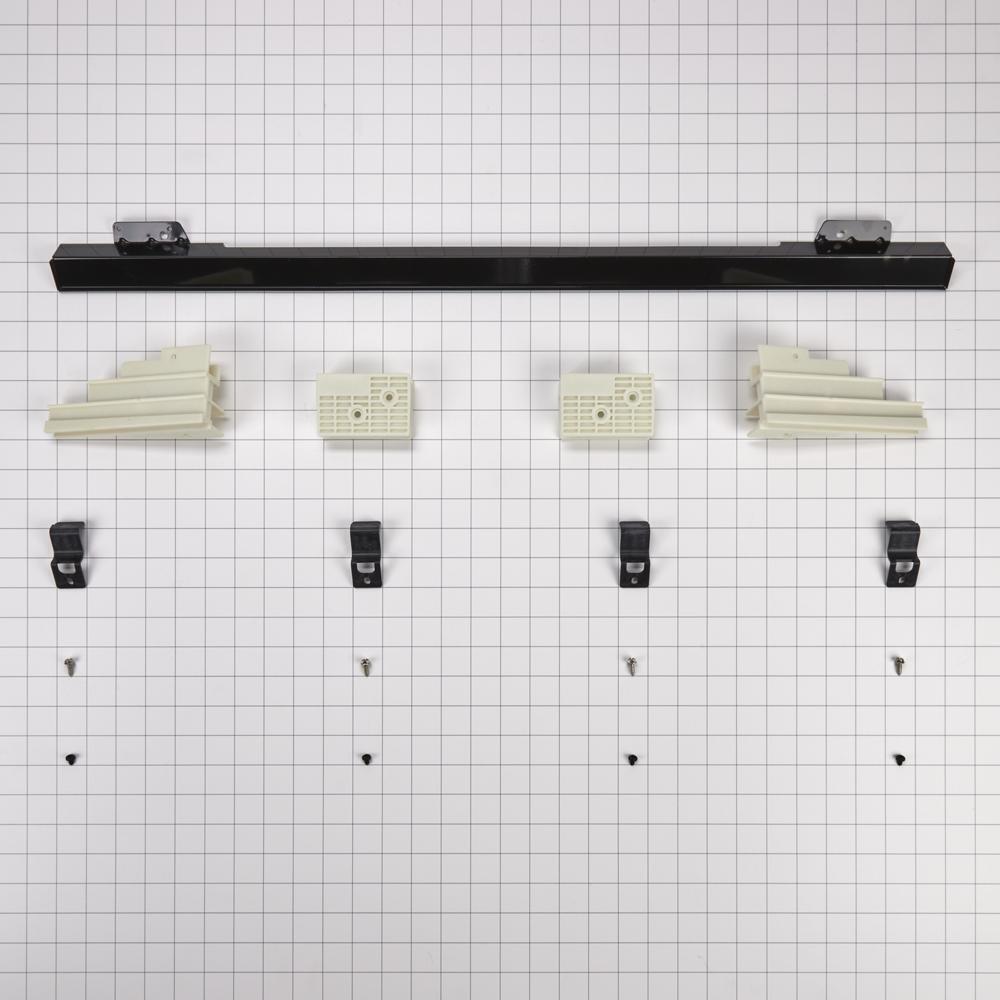 Jennair W10837589 Built-In Range Flush Installation Trim Kit, Black