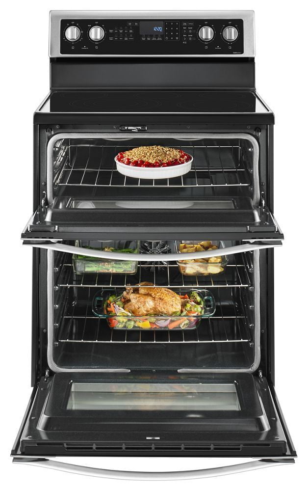 Whirlpool WGE745C0FS 6.7 Cu. Ft. Electric Double Oven Range With True Convection