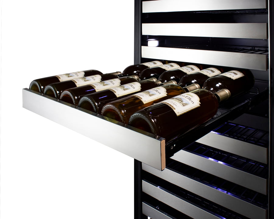 Summit SWCP2116 24" Wide Dual-Zone Wine Cellar