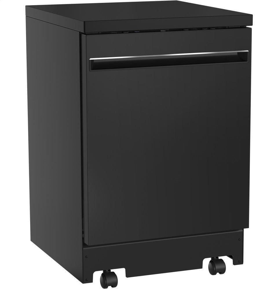Ge Appliances GPT225SGLBB Ge® 24" Stainless Steel Interior Portable Dishwasher With Sanitize Cycle