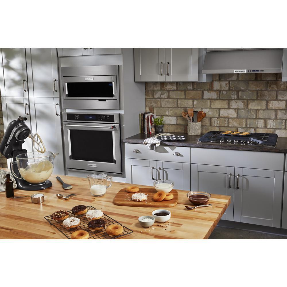 Amana W11451313 Built-In Low Profile Microwave Standard Trim Kit With Pocket Handle, Stainless Steel