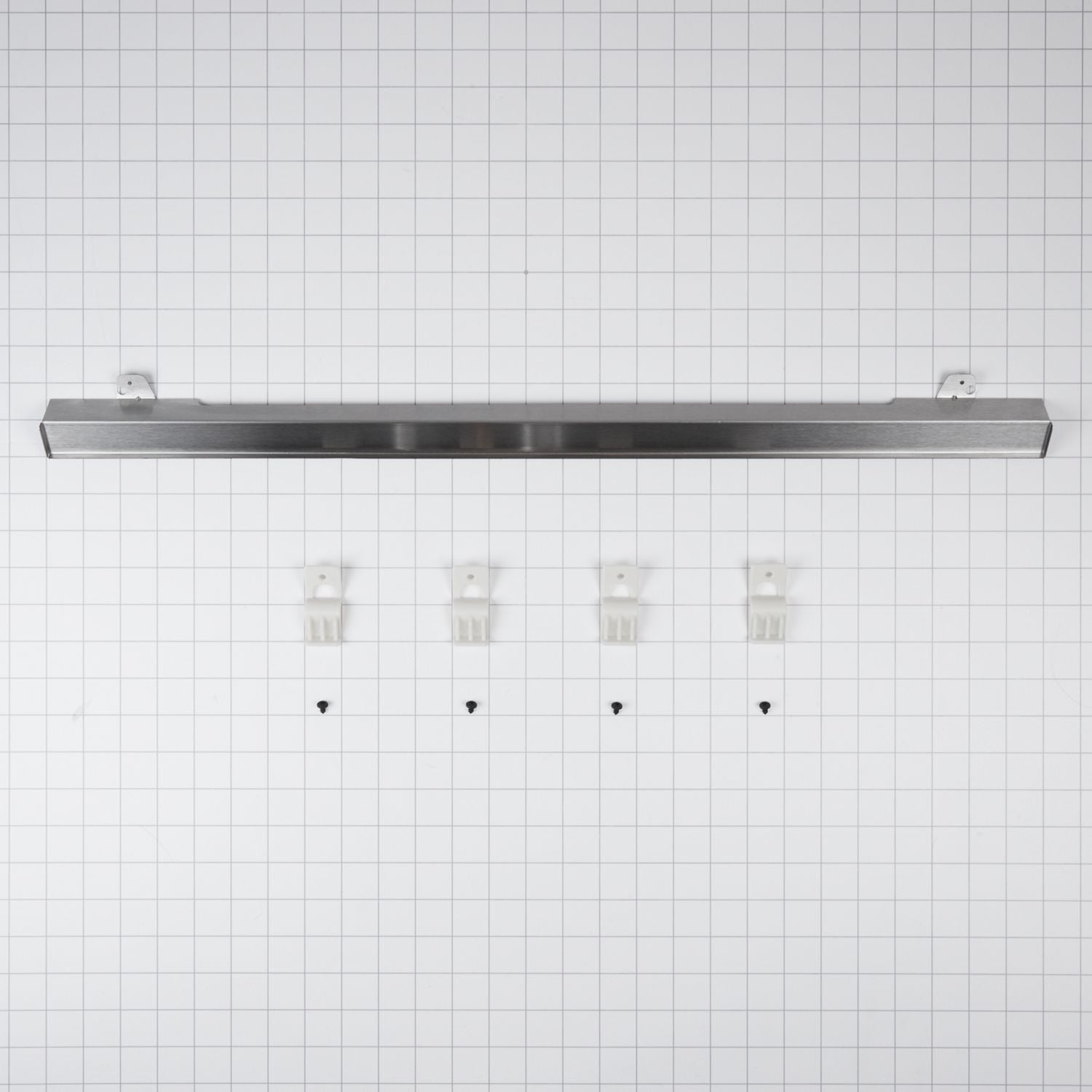Whirlpool W10536338 27" Warming Drawer Heat Deflector, Stainless Steel Stainless Steel