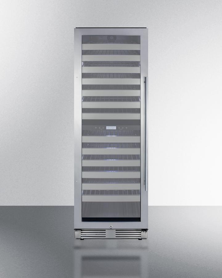 Summit SWCP2163LHD 24" Wide Dual-Zone Wine Cellar