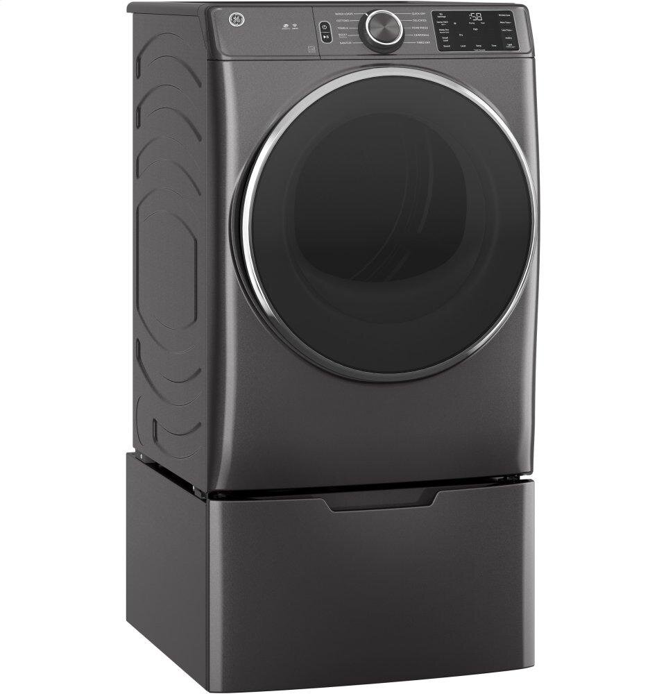 Ge Appliances GFD55ESPNDG Ge® 7.8 Cu. Ft. Capacity Smart Front Load Electric Dryer With Sanitize Cycle