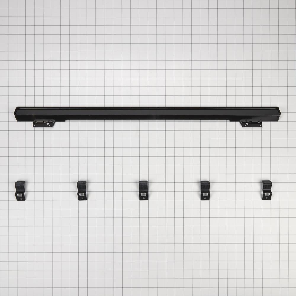 Jennair W10837578 Built-In Range 30" Flush Installation Trim Kit, Black