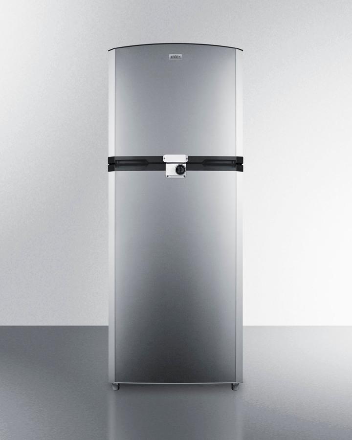 Summit FF1427SSLLF2 26" Wide Top Mount Refrigerator-Freezer