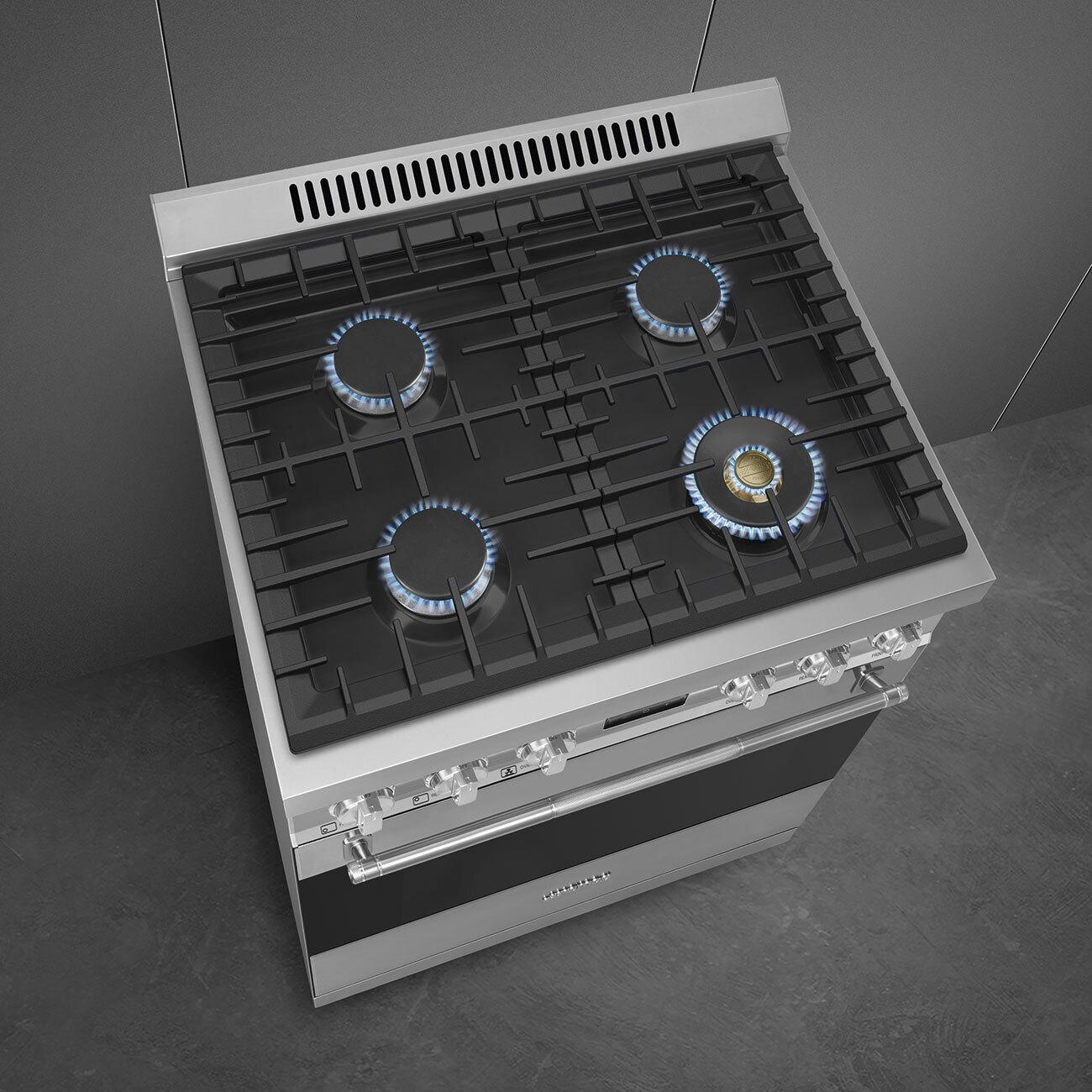 Smeg SPR30UGGX Range Stainless Steel Spr30Uggx