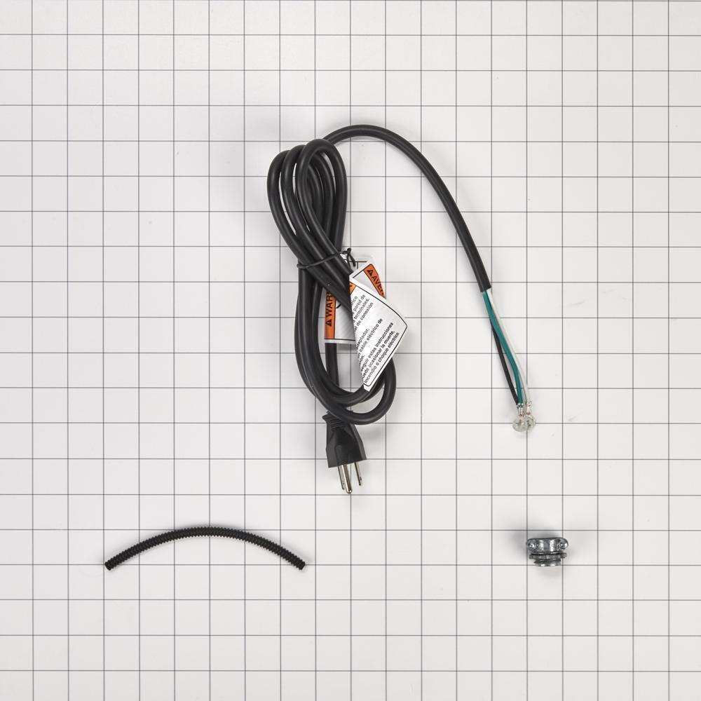 Kitchenaid W11365011 Dishwasher Power Cord Kit, Straight