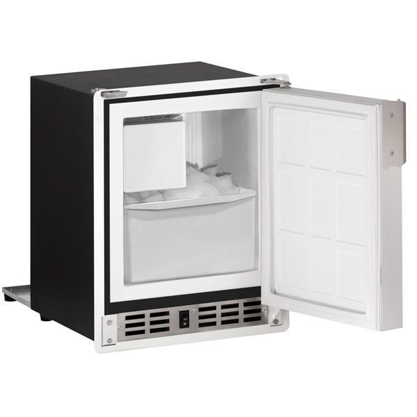 U-Line ULNSP18FCW03A 14" Crescent Ice Maker With White Solid Finish (115 V/60 Hz Volts /60 Hz Hz)