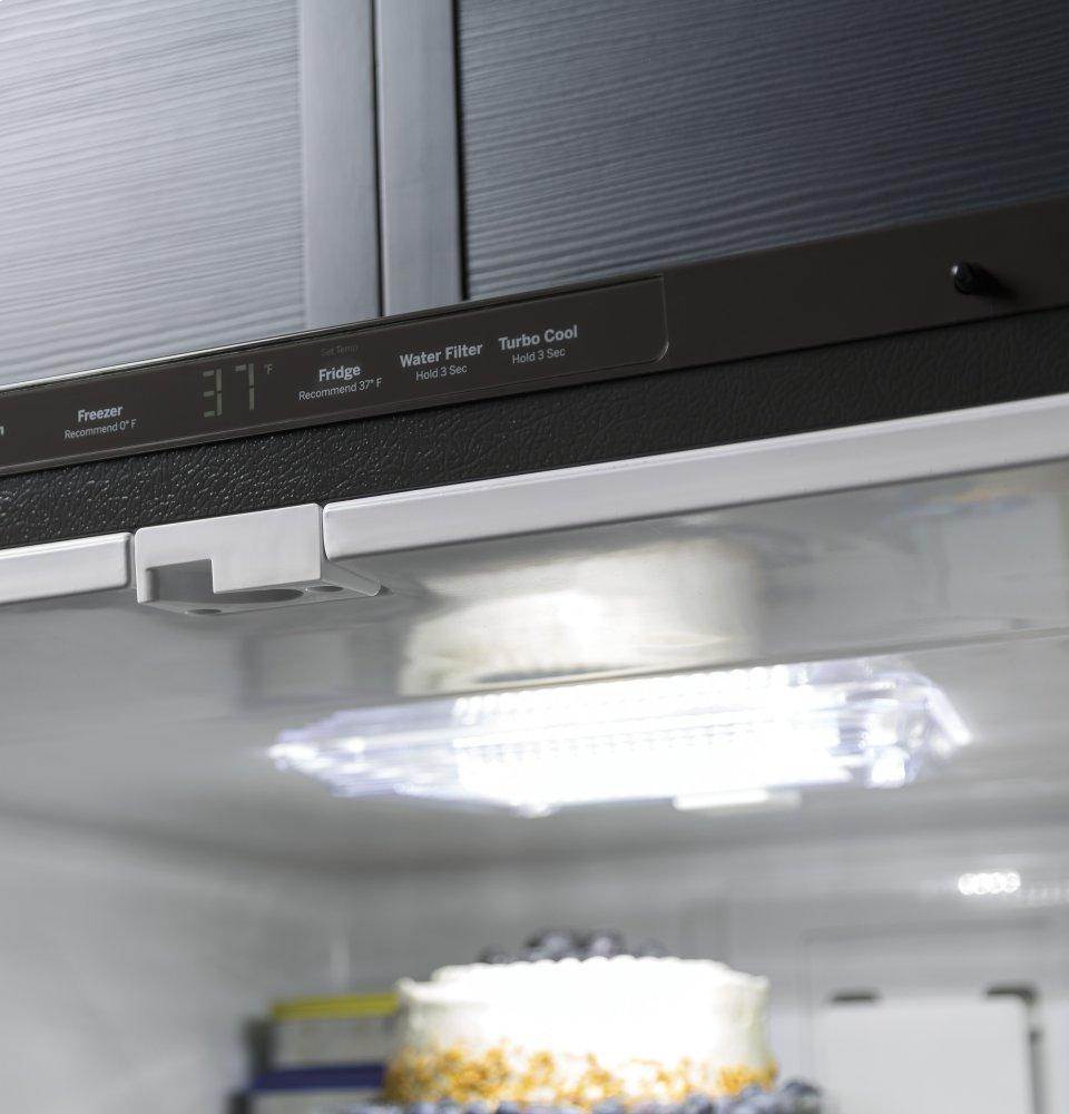 Ge Appliances GDE21EGKBB Ge® Energy Star® 21.0 Cu. Ft. Bottom-Freezer Refrigerator