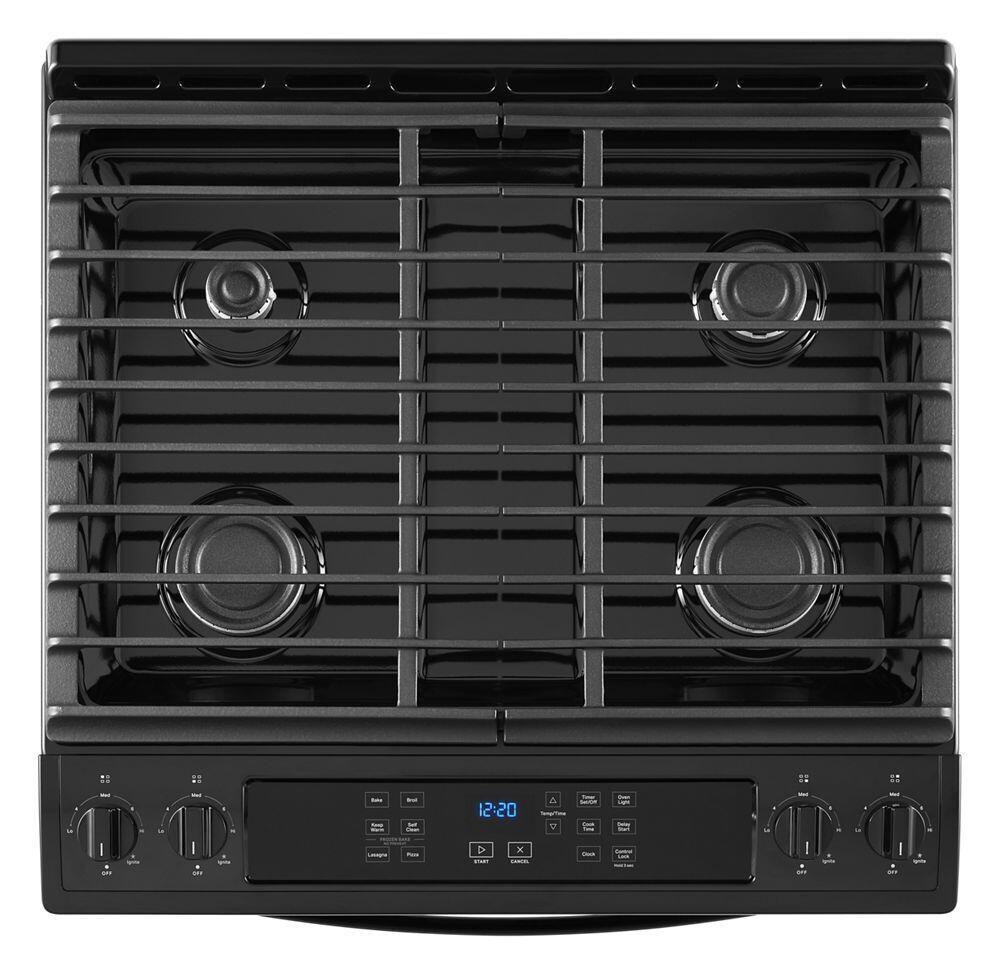 Whirlpool WEG515S0LB 5.0 Cu. Ft. Whirlpool® Gas Range With Frozen Bake™ Technology