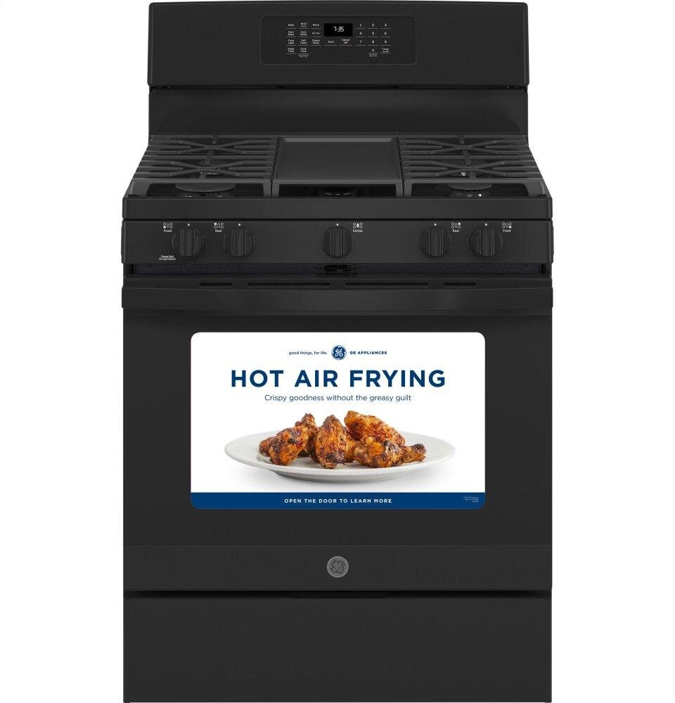 Ge Appliances JGB735DPBB Ge® 30" Free-Standing Gas Convection Range With No Preheat Air Fry