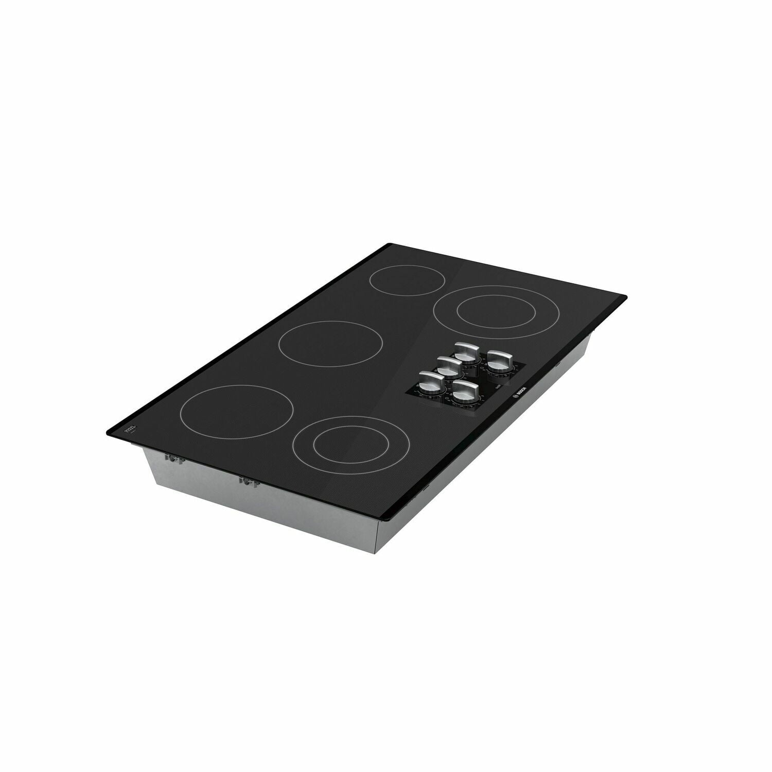 Bosch NEM5666UC 500 Series, 36" Knob Cnt, 5 Element, Elec. C-Top Black