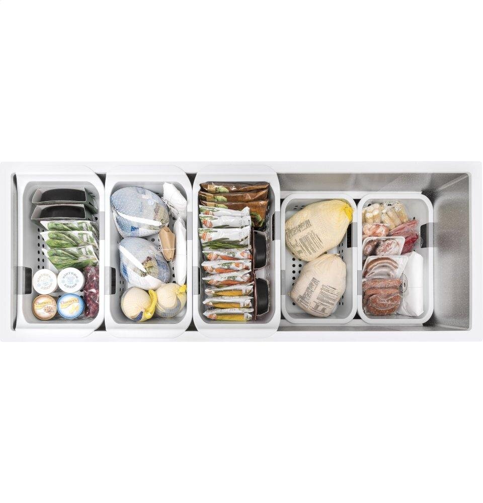 Ge Appliances FCM22DLWW Ge® 21.7 Cu. Ft. Manual Defrost Chest Freezer