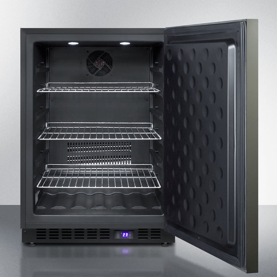 Summit SCFF53BXKSHH 24" Wide Built-In All-Freezer