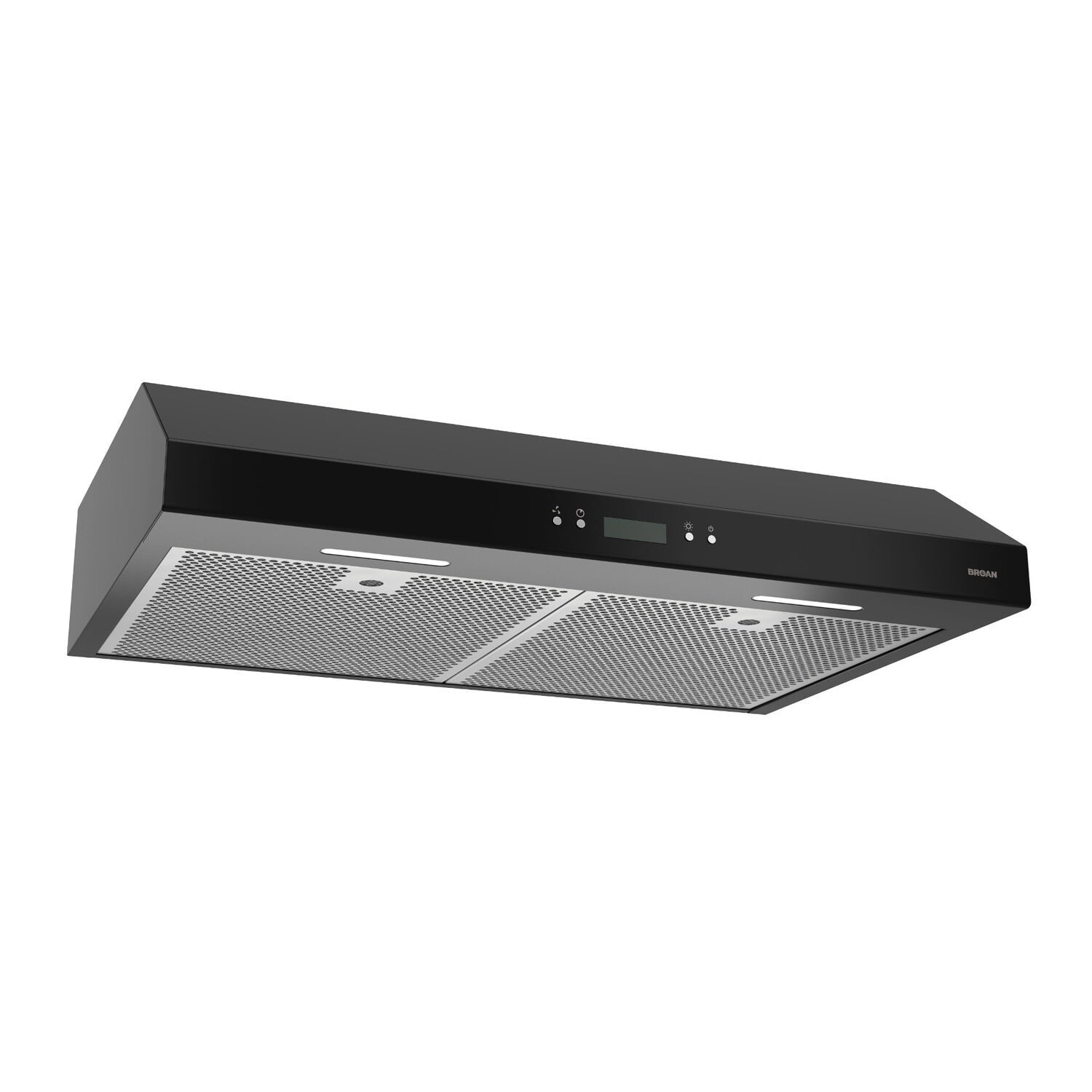 Broan BCDJ130BL Broan® 30-Inch Convertible Under-Cabinet Range Hood W/ Heat Sentry®, 400 Cfm, Black