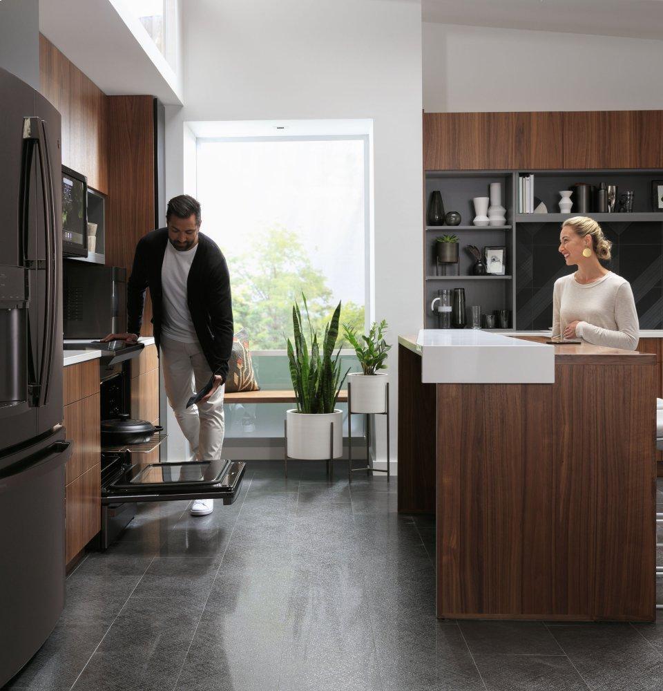 Ge Appliances PHS930BPTS Ge Profile™ 30" Smart Slide-In Front-Control Induction And Convection Range With No Preheat Air Fry