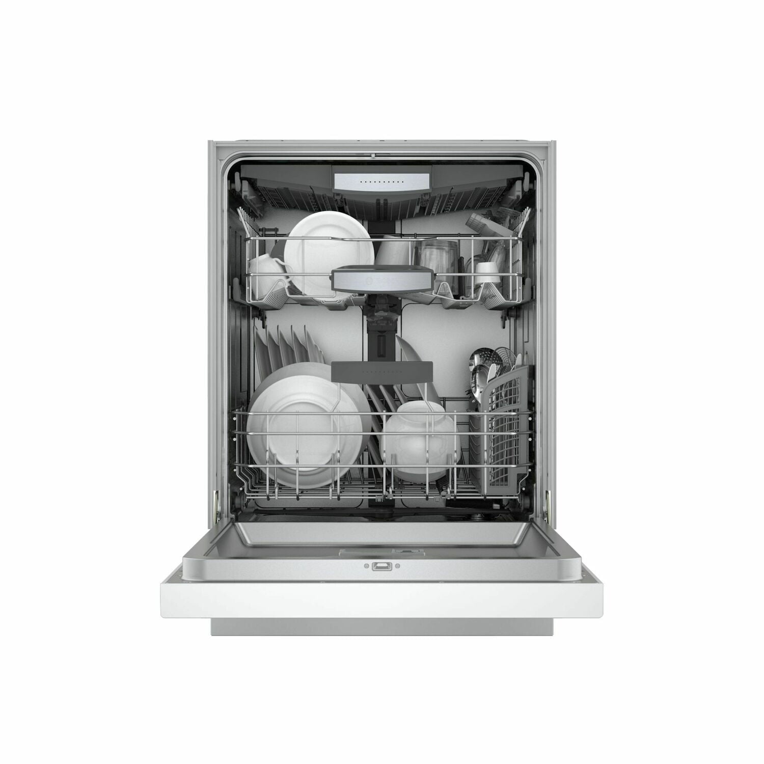 Bosch SHEM78Z52N 800 Series Dishwasher 24'' White, Xxl Shem78Z52N