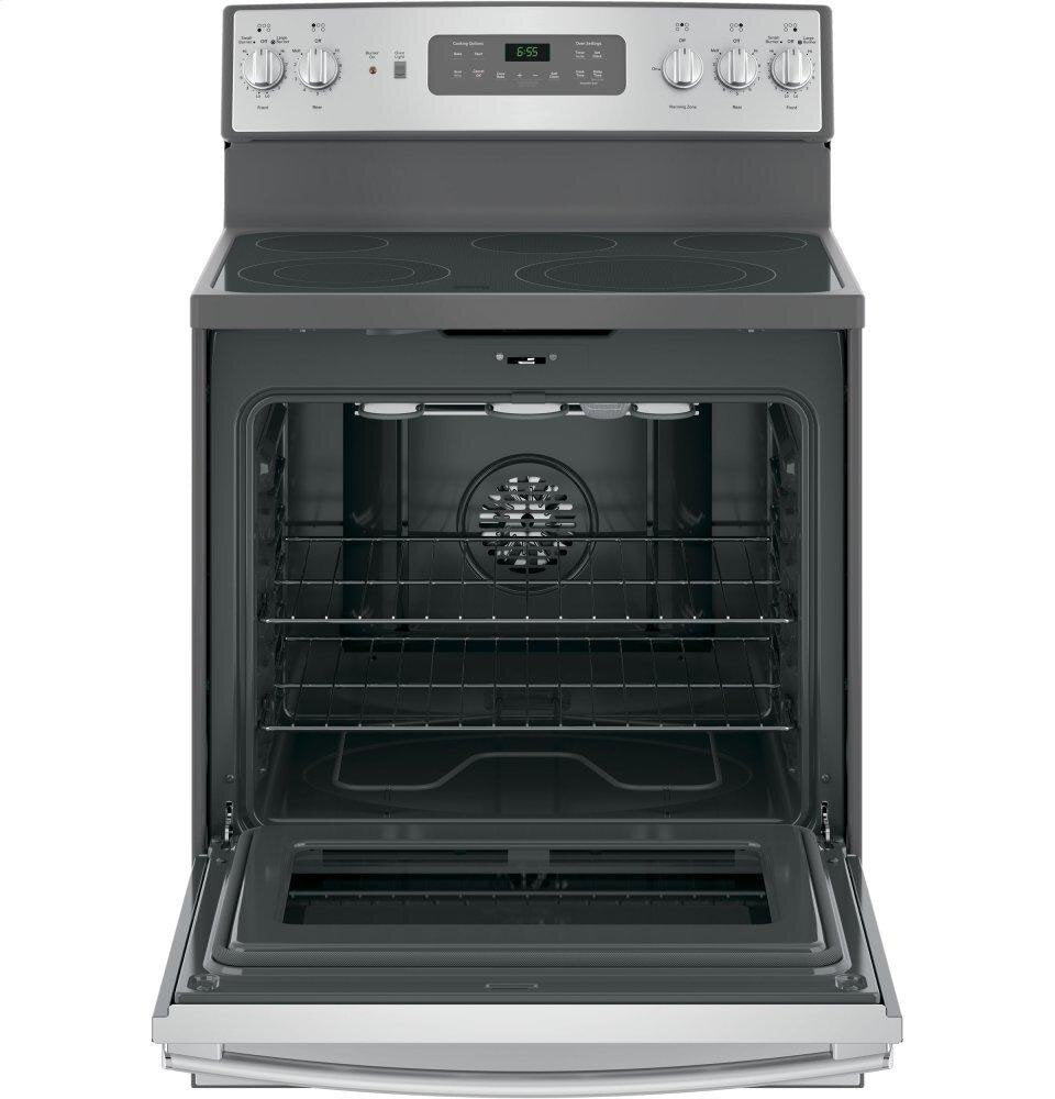 Ge Appliances JB655YKFS Ge® 30" Free-Standing Electric Convection Fingerprint Resistant Range